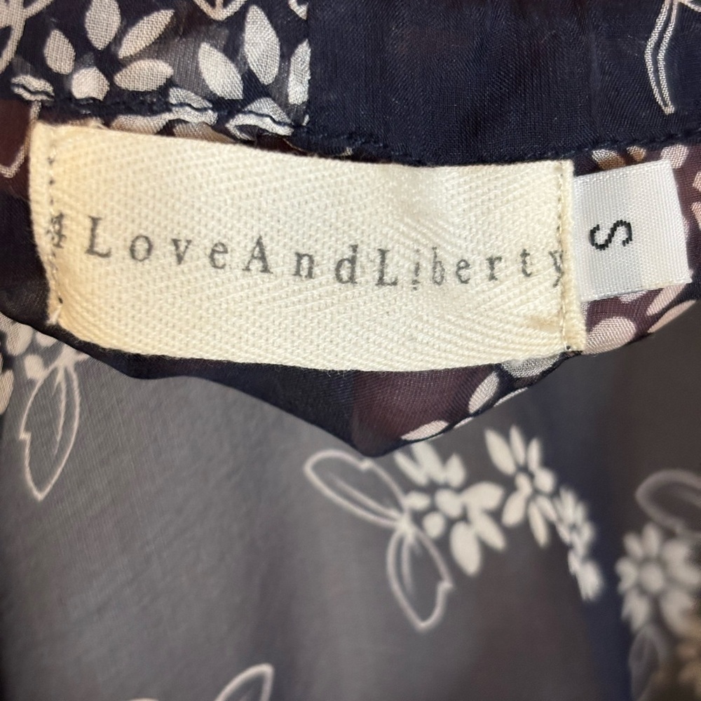 Johnny Was 4 Love and Liberty SemiSheer Silk Floral Tunic Top - Picture 3 of 9